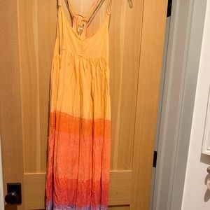 Rainbow Anthropologie Madi Dress